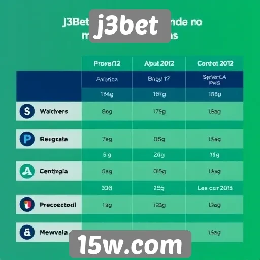 Comparativo entre j3bet e concorrentes